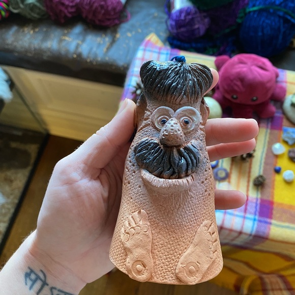 Handmade Antique Pottery Ornament